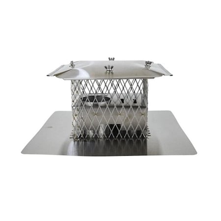 Olympia 4 x 3 in. Stainless Steel Co-Linear Cap 3602652